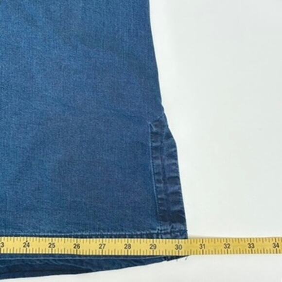 Soft Surroundings Navy Embroidered Regio Tunic Hoodie - Plus 2X - Boho - Picture 6 of 8